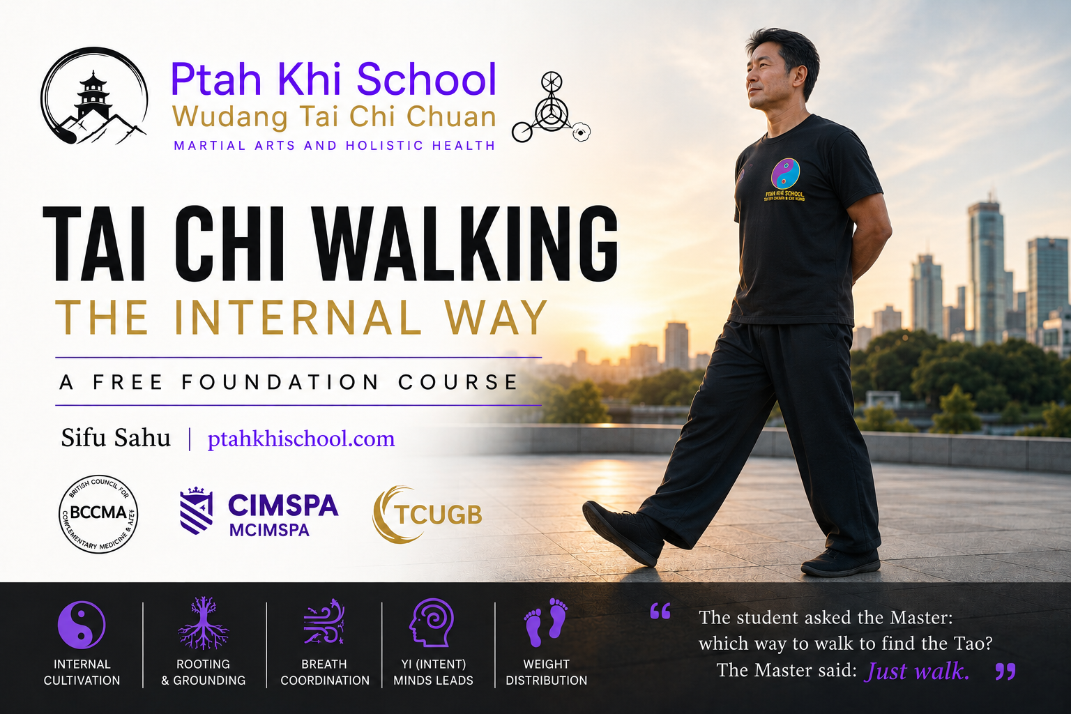 Tai Chi Walking Course Online