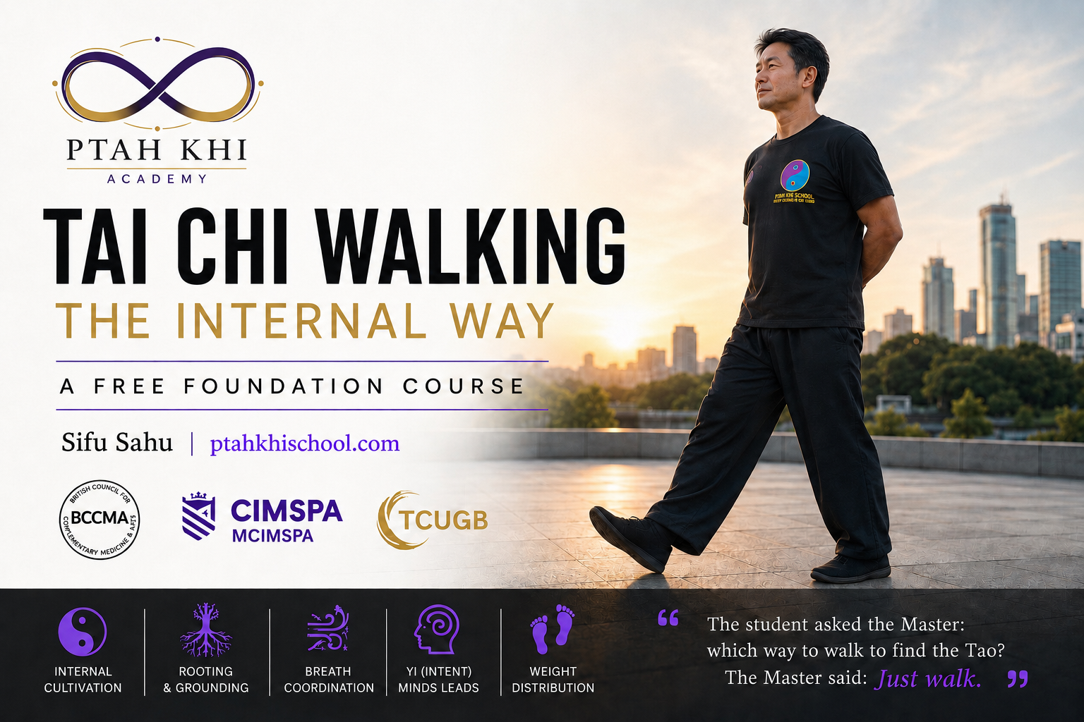 Tai Chi Walking Course Online