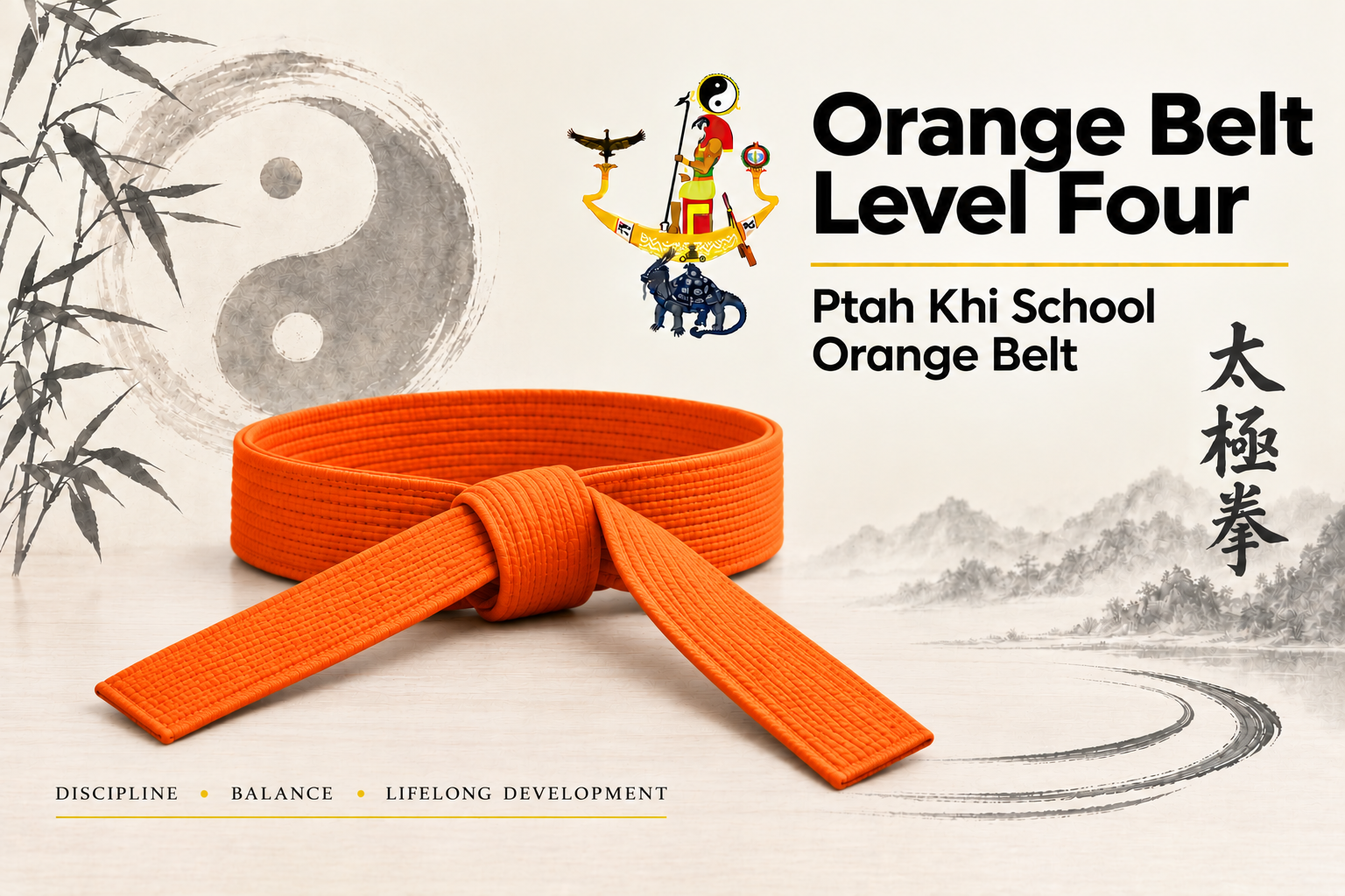 Level 4: Orange Sash