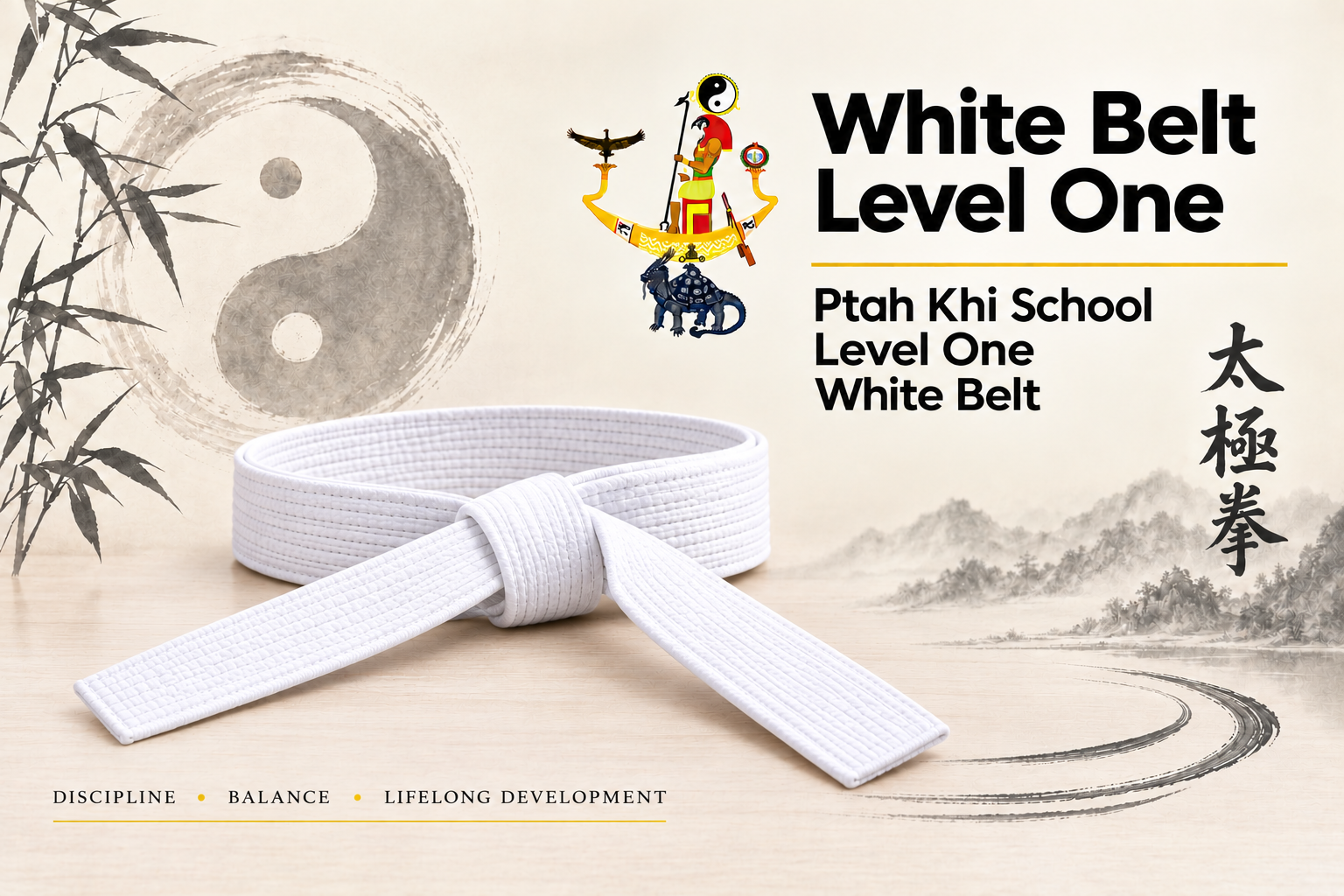 Level 1: White Sash